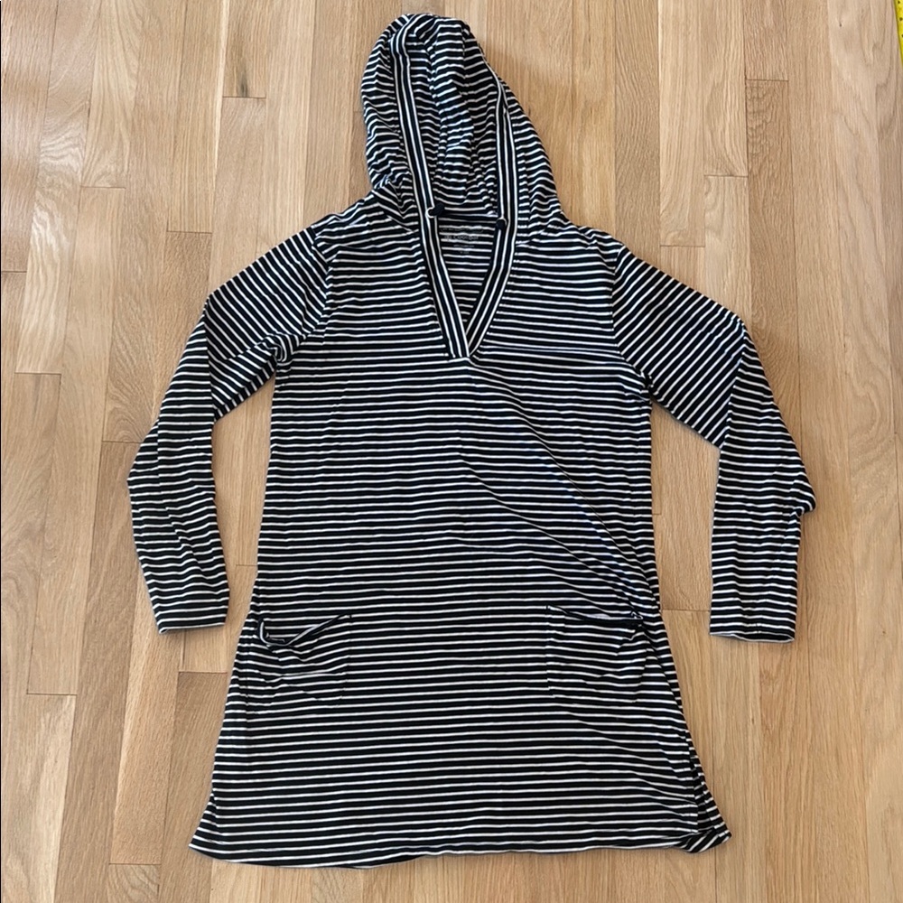 Coolibar hooded long sleeve cover up Dress